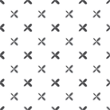 Geometrik soyut dikişsiz desen, vektör illüstrasyonu