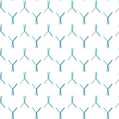 Geometrik soyut dikişsiz desen, vektör illüstrasyonu