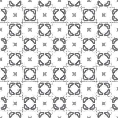 Geometrik soyut dikişsiz desen, vektör illüstrasyonu