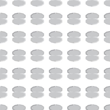 Geometrik soyut dikişsiz desen, vektör illüstrasyonu