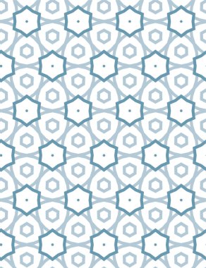 Geometrik soyut dikişsiz desen, vektör illüstrasyonu