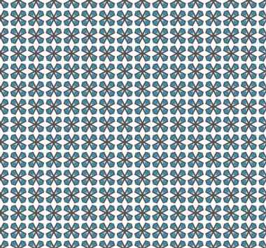 Geometrik soyut dikişsiz desen, vektör illüstrasyonu