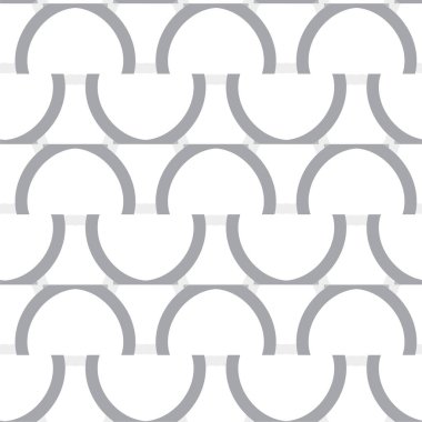 Geometrik soyut dikişsiz desen, vektör illüstrasyonu