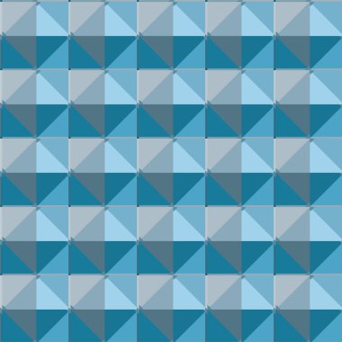 Geometrik soyut dikişsiz desen, vektör illüstrasyonu