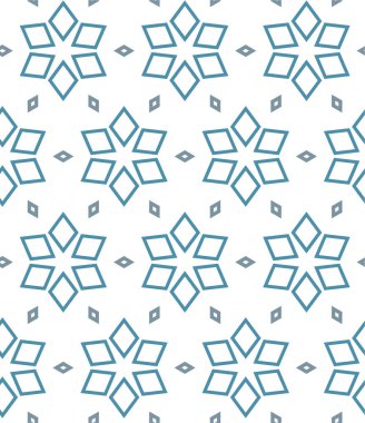 Geometrik soyut dikişsiz desen, vektör illüstrasyonu