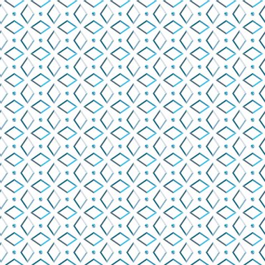 Geometrik soyut dikişsiz desen, vektör illüstrasyonu