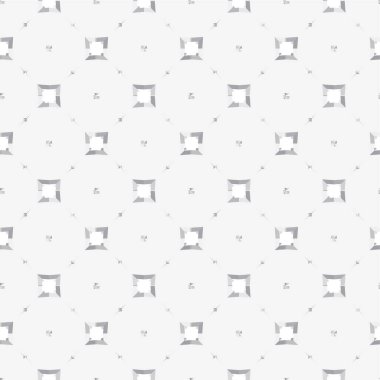 Geometrik soyut dikişsiz desen, vektör illüstrasyonu