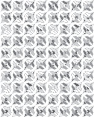Geometrik soyut dikişsiz desen, vektör illüstrasyonu