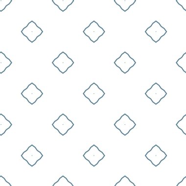 Geometrik soyut dikişsiz desen, vektör illüstrasyonu