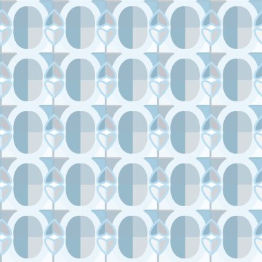 soyut geometrik dikişsiz desen, vektör illüstrasyonu