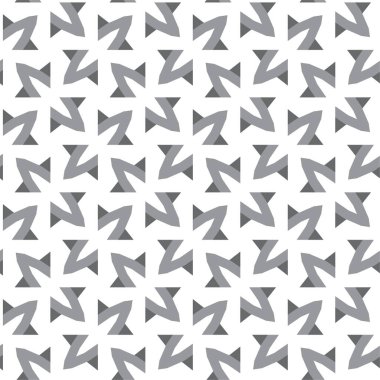 soyut geometrik dikişsiz desen, vektör illüstrasyonu