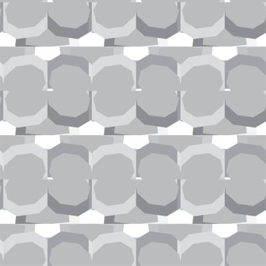 Geometrik soyut dikişsiz desen, vektör illüstrasyonu