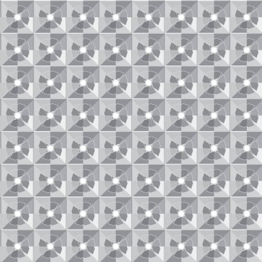 Geometrik soyut dikişsiz desen, vektör illüstrasyonu