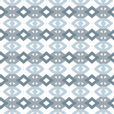 Geometrik soyut dikişsiz desen, vektör illüstrasyonu