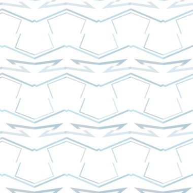 Geometrik soyut dikişsiz desen, vektör illüstrasyonu