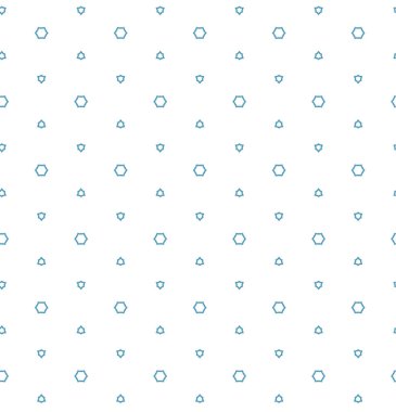 soyut geometrik dikişsiz desen, vektör illüstrasyonu