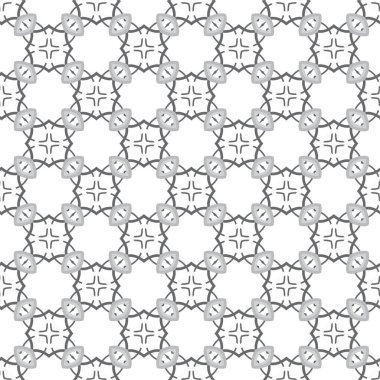 Geometrik soyut dikişsiz desen, vektör illüstrasyonu