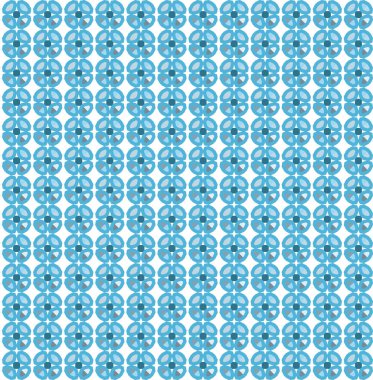 Geometrik şekilli kusursuz desen vektör çizimi  