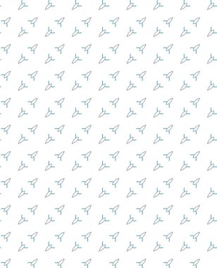 soyut geometrik dikişsiz desen, vektör illüstrasyonu