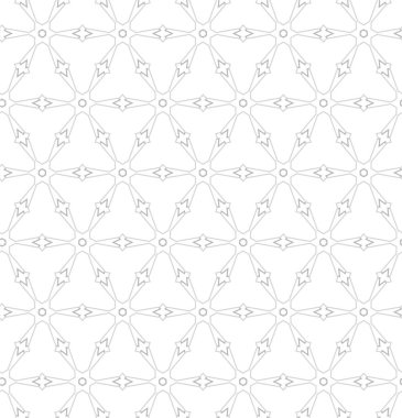 Geometrik soyut dikişsiz desen, vektör illüstrasyonu