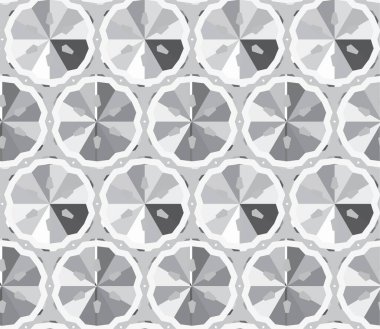 Geometrik soyut dikişsiz desen, vektör illüstrasyonu