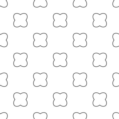 Geometrik soyut dikişsiz desen, vektör illüstrasyonu