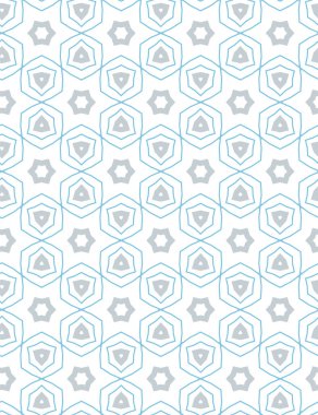 soyut geometrik dikişsiz desen, vektör illüstrasyonu