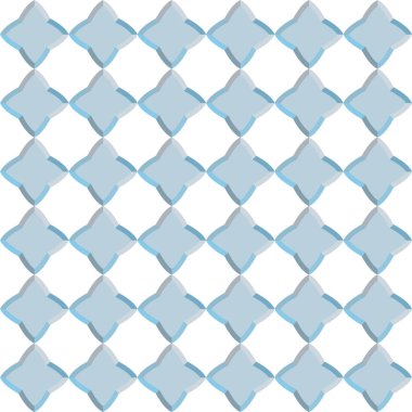 Geometrik soyut dikişsiz desen, vektör illüstrasyonu