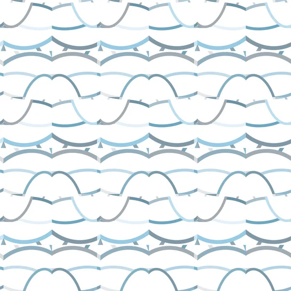 Geometrische Abstrakte Nahtlose Muster Vektorillustration — Stockvektor