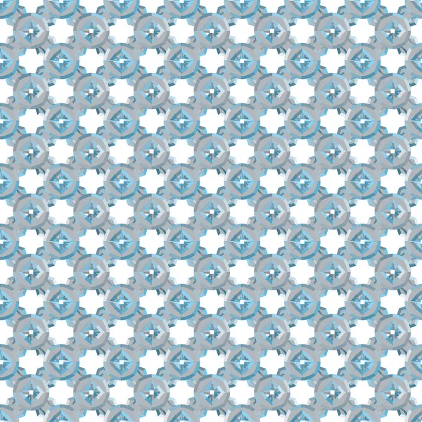 Geometrik soyut dikişsiz desen, vektör illüstrasyonu