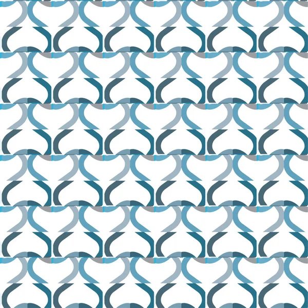 Geometrik soyut dikişsiz desen, vektör illüstrasyonu