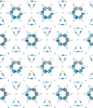 soyut geometrik dikişsiz desen, vektör illüstrasyonu
