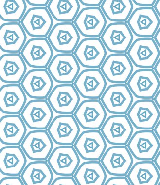 Geometrik soyut dikişsiz desen, vektör illüstrasyonu