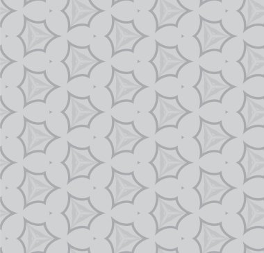 Geometrik soyut dikişsiz desen, vektör illüstrasyonu