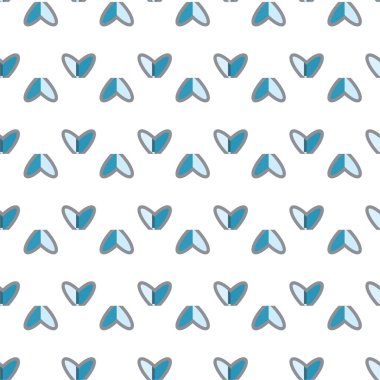 soyut geometrik dikişsiz desen, vektör illüstrasyonu