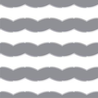 Geometrik soyut dikişsiz desen, vektör illüstrasyonu