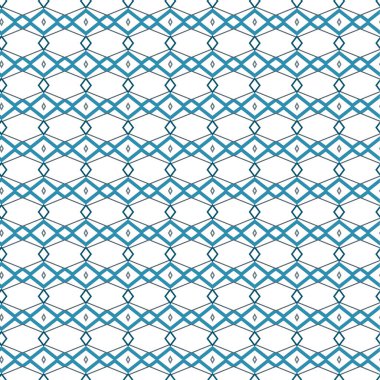 Geometrik soyut dikişsiz desen, vektör illüstrasyonu