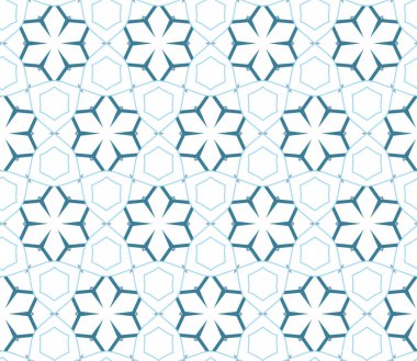 Geometrik soyut dikişsiz desen, vektör illüstrasyonu