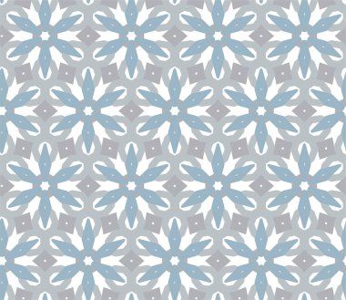 Geometrik soyut dikişsiz desen, vektör illüstrasyonu