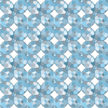 Geometrik soyut dikişsiz desen, vektör illüstrasyonu