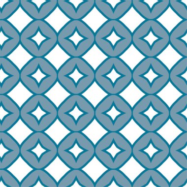 soyut geometrik dikişsiz desen, vektör illüstrasyonu