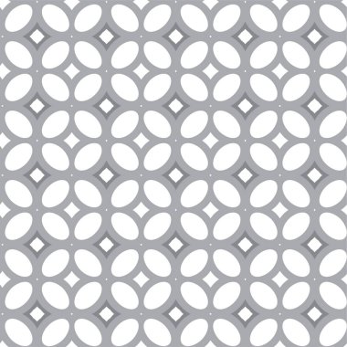 Geometrik soyut dikişsiz desen, vektör illüstrasyonu