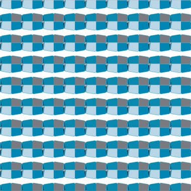 Geometrik soyut dikişsiz desen, vektör illüstrasyonu