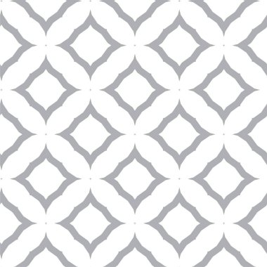 Geometrik soyut dikişsiz desen, vektör illüstrasyonu