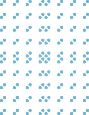 Geometrik soyut dikişsiz desen, vektör illüstrasyonu