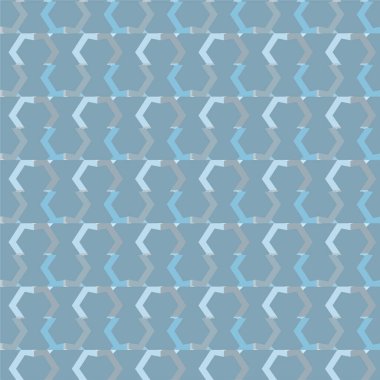 Geometrik soyut dikişsiz desen, vektör illüstrasyonu