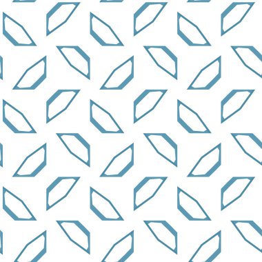 Geometrik soyut dikişsiz desen, vektör illüstrasyonu