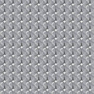 Geometrik soyut dikişsiz desen, vektör illüstrasyonu