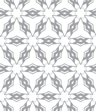 Geometrik soyut dikişsiz desen, vektör illüstrasyonu