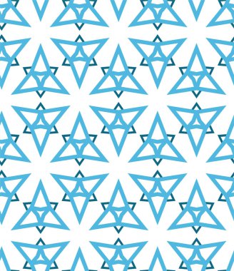Geometrik soyut dikişsiz desen, vektör illüstrasyonu
